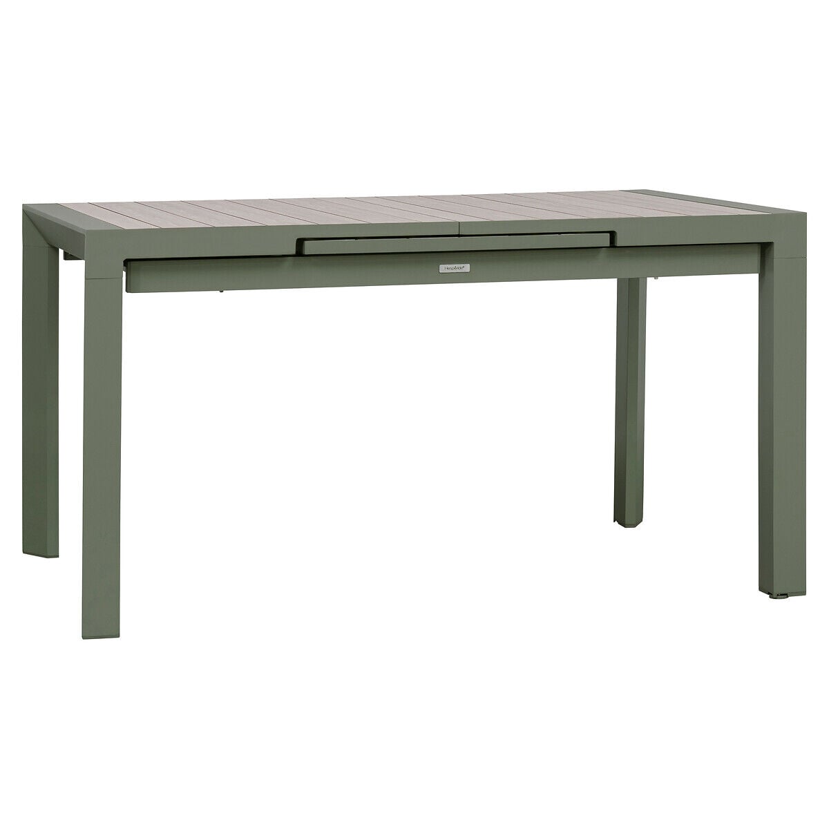 Automatic extendable table ÉVASION linen and clay, , large
