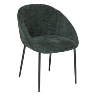 Sill&oacute;n de tejido verde SELISO 