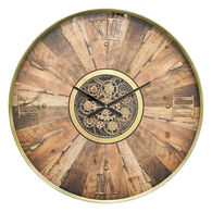 Reloj de pared KEANE de mdf 80cm