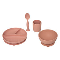 Set 4 Piezas Vajilla Terracota De Silicona