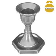 Casti&ccedil;al Prateado Em Metal