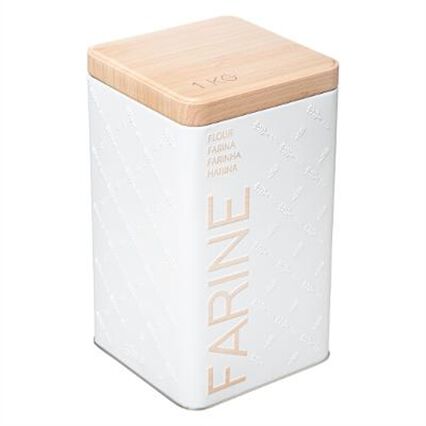 Caixa para farinha em metal 1kg, , large