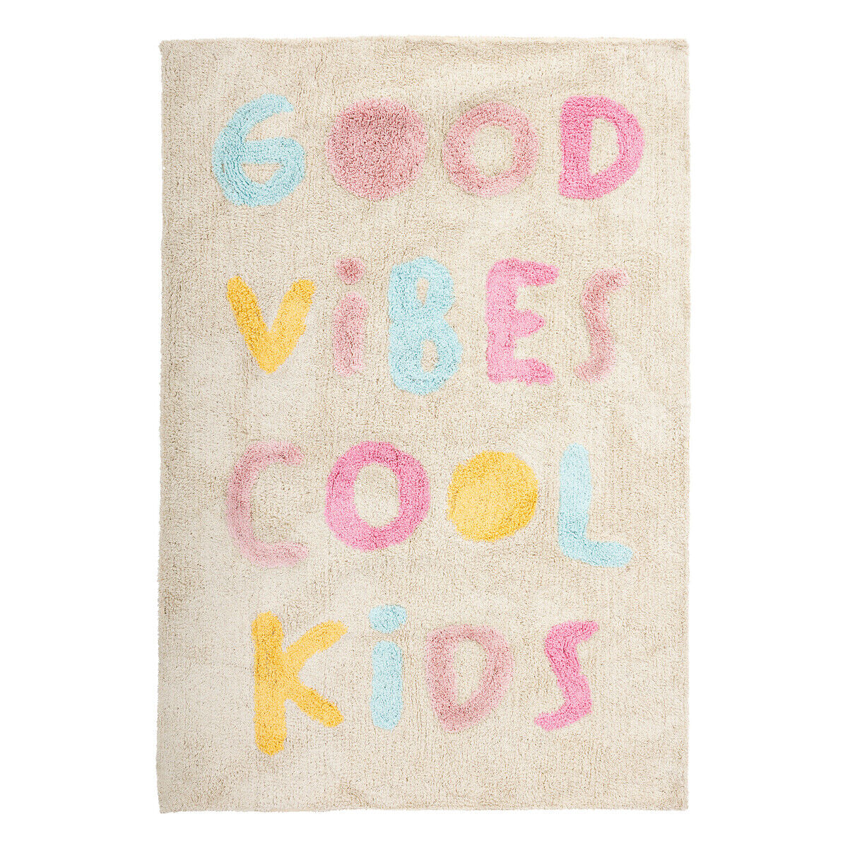 Tapete vibe COOL KIDS em algodão 100x150cm, , large