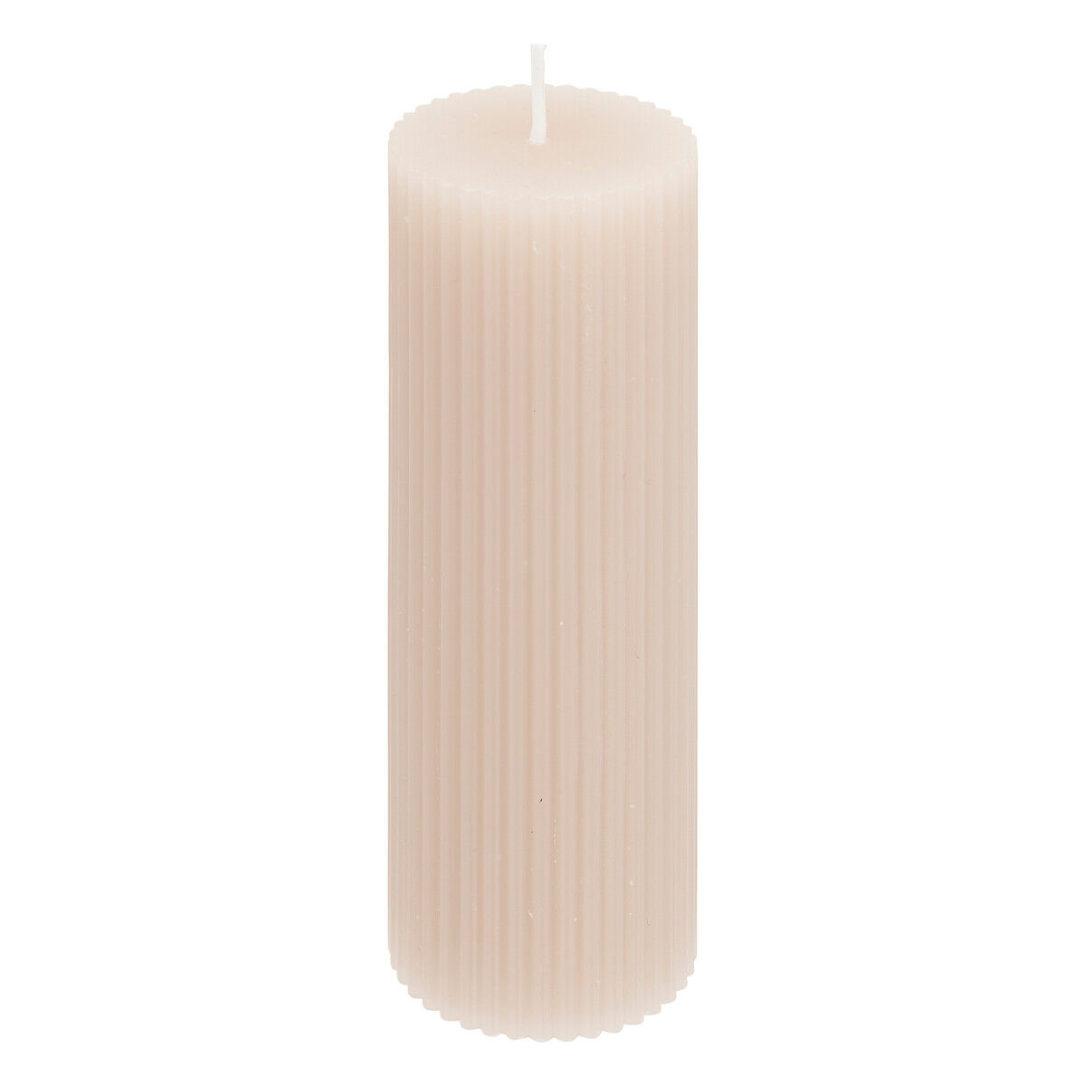 Vela PILAR demi estriada taupe 14cm, , large