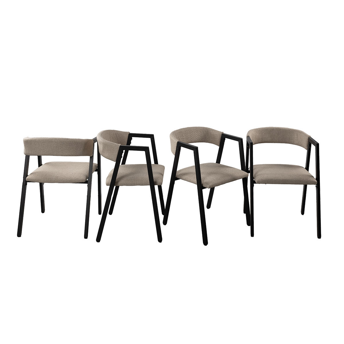 Conjunto de mesa e 4 cadeiras NOOK, , large