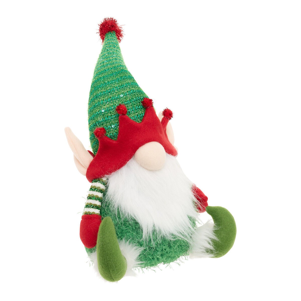 Figura Gnomo com led 37cm, , large