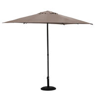 Parasol SOYA gris pardo 2.7m