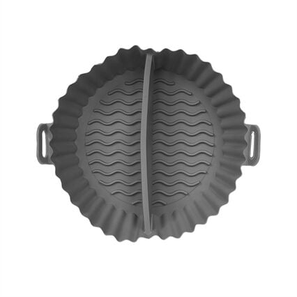 Forma com 2 compartimentos para fritadeira air frayer, , large