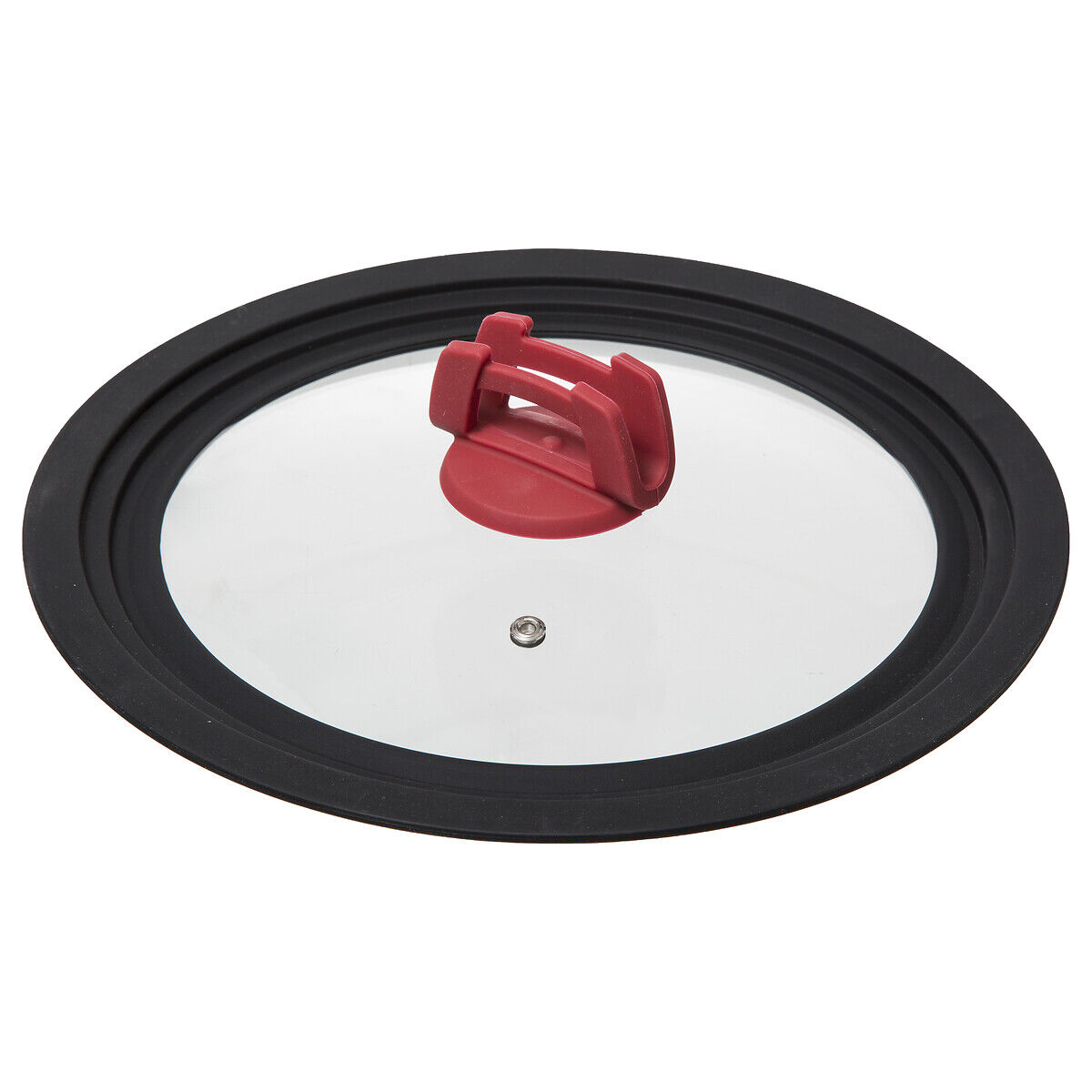 Glass and silicone lid for saucepan, , large