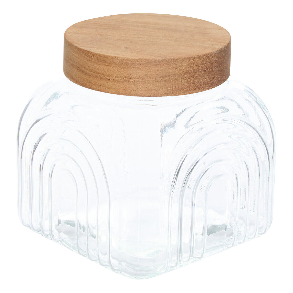 Frasco ARCHE com tampa madeira acácia 2.4L, , large