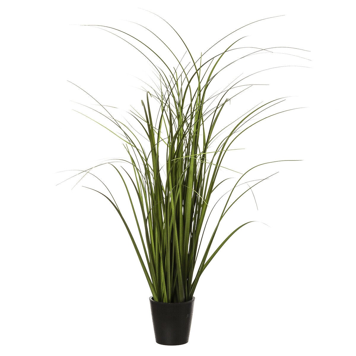 Vaso com verdes artificiais 58cm, , large