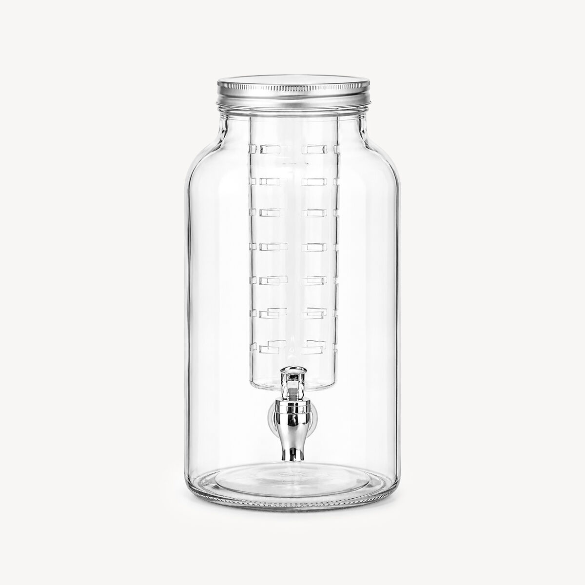Frasco com torneira FUZY de vidro 6l, , large