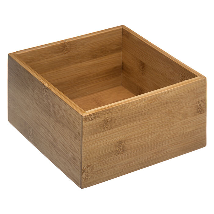 Bathroom organiser in bamboo, , large