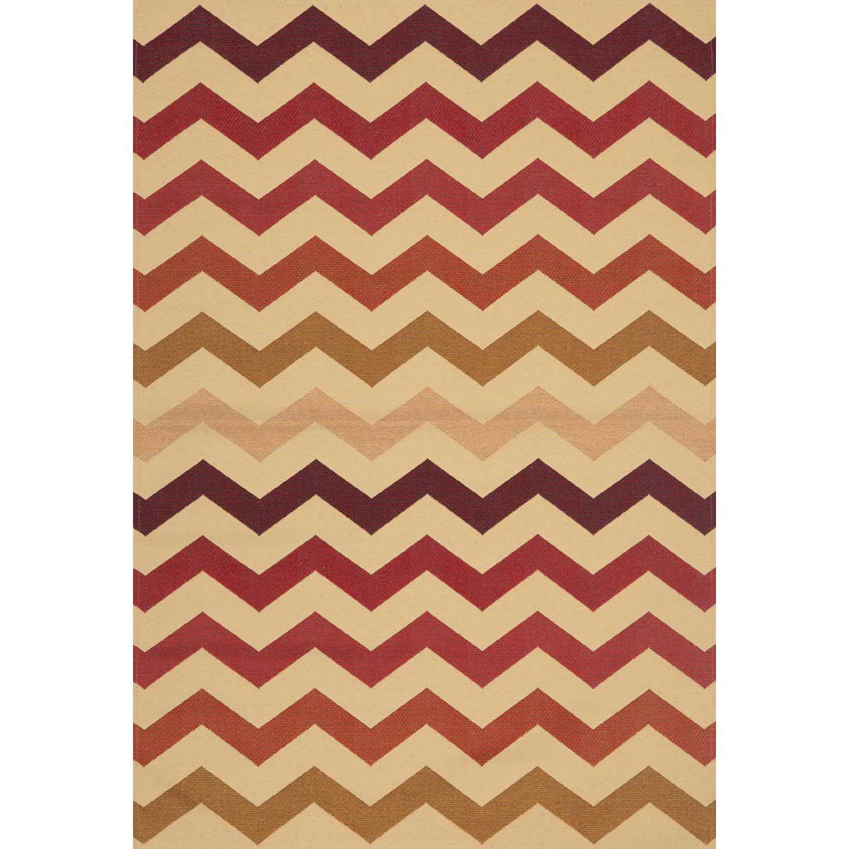Tapete SUNLIGHT bege e vermelho 100x150cm, , large
