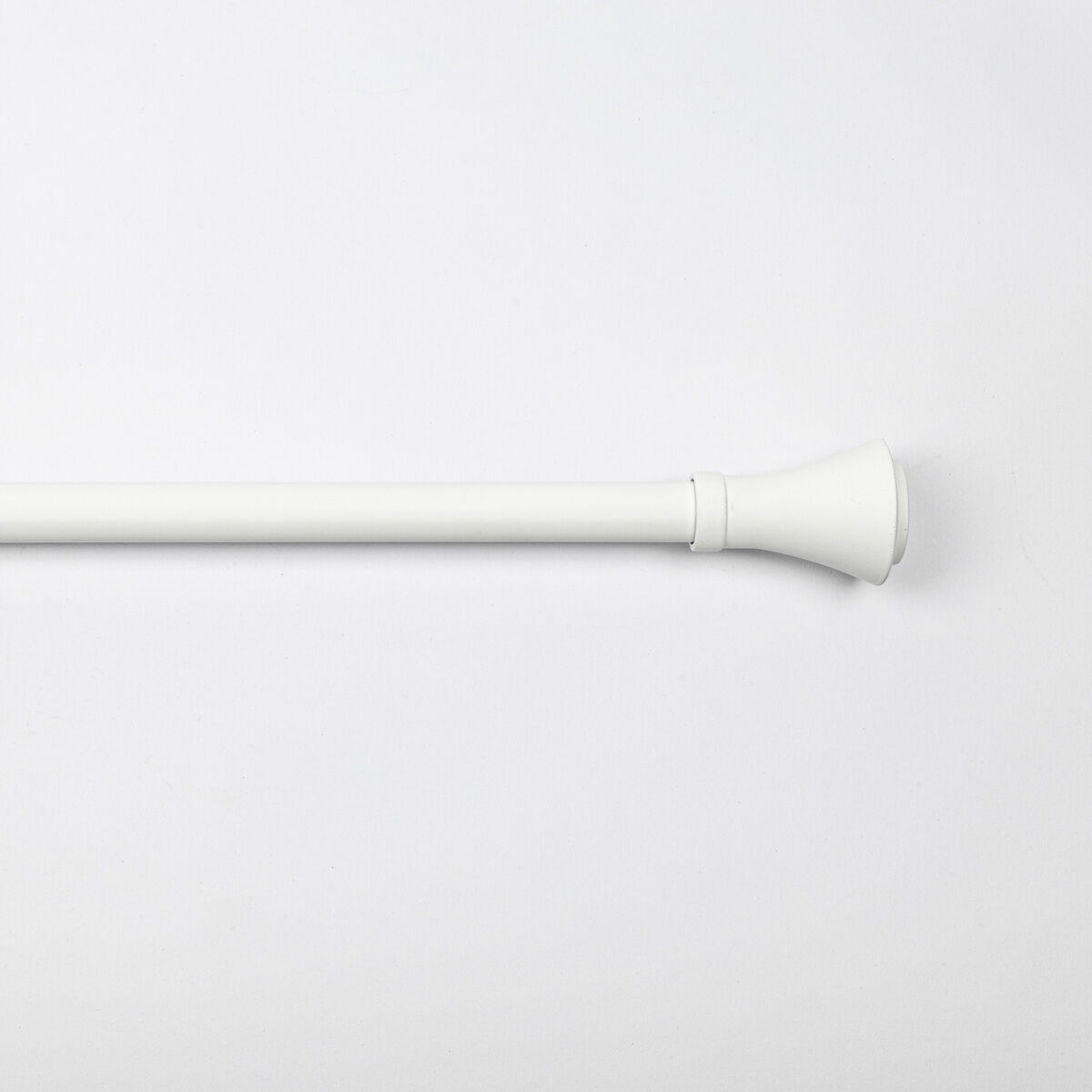 Kit varão extensível branco 210-380cm, , large