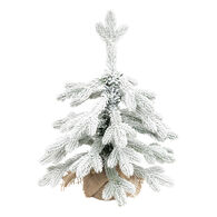&Aacute;rbol de Navidad decorativo MIZZA con nieve 40cm 