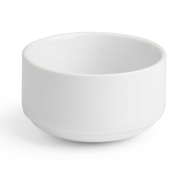 Taça redonda branca em porcelana 300ml, , large