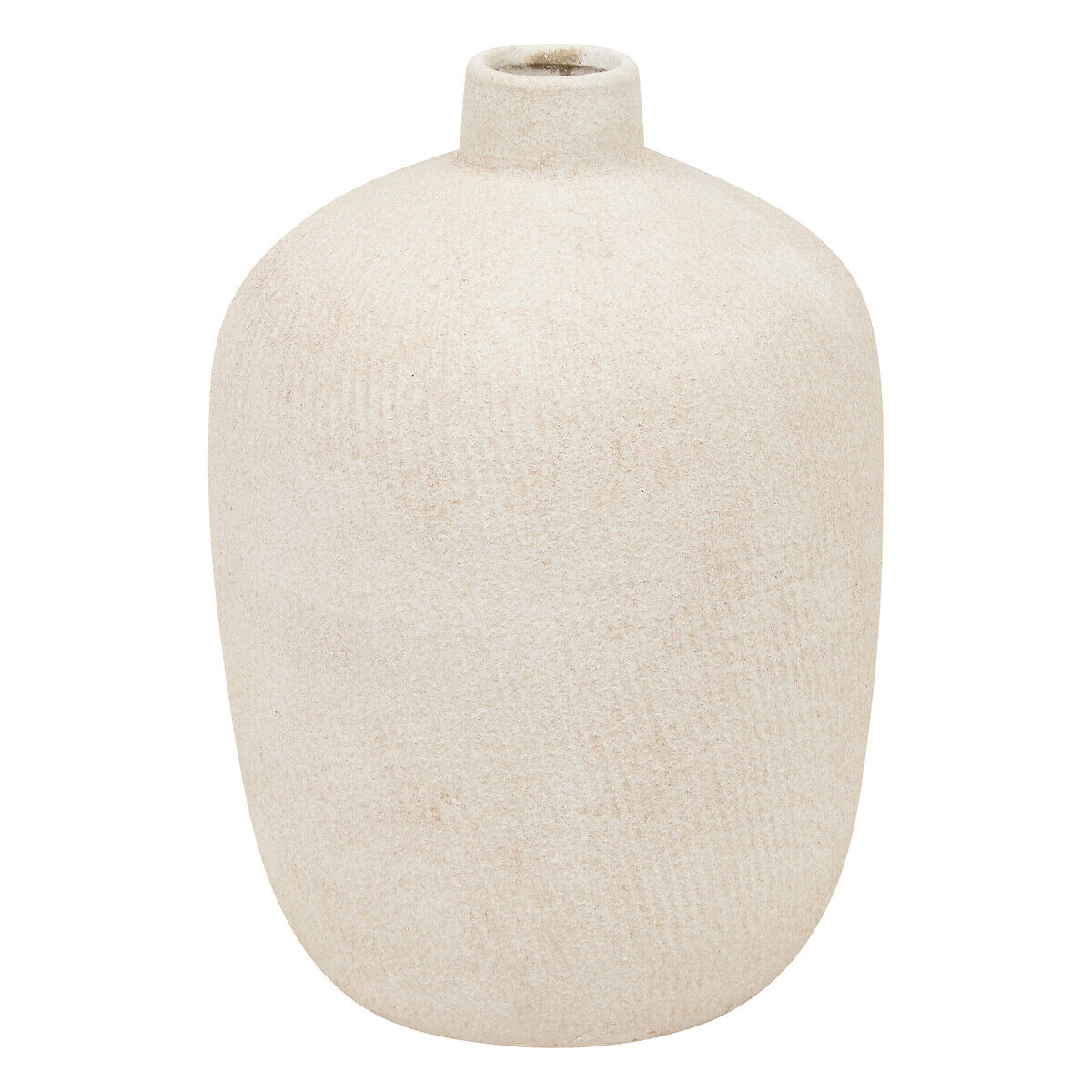 Jarra ROMIA bege em cerâmica 31cm, , large