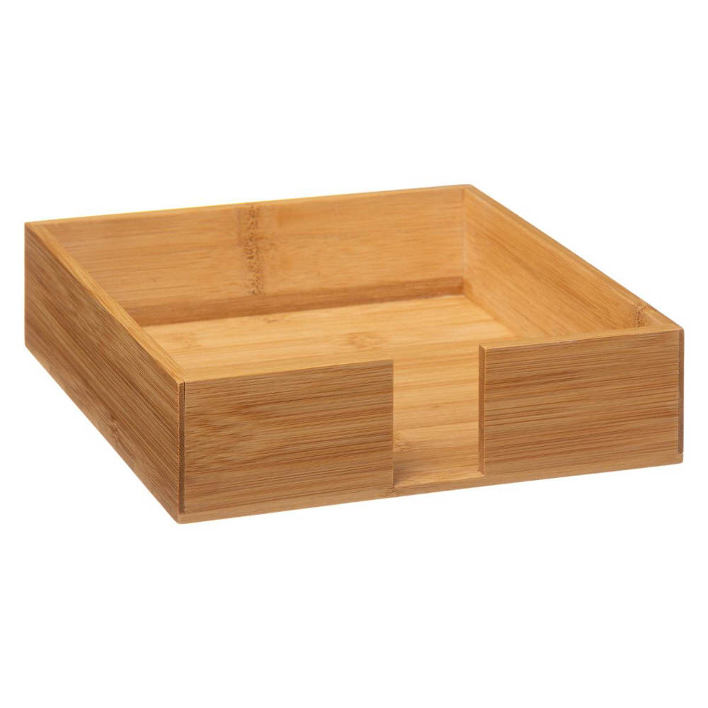 Suporte de guardanapos em bambu, , large