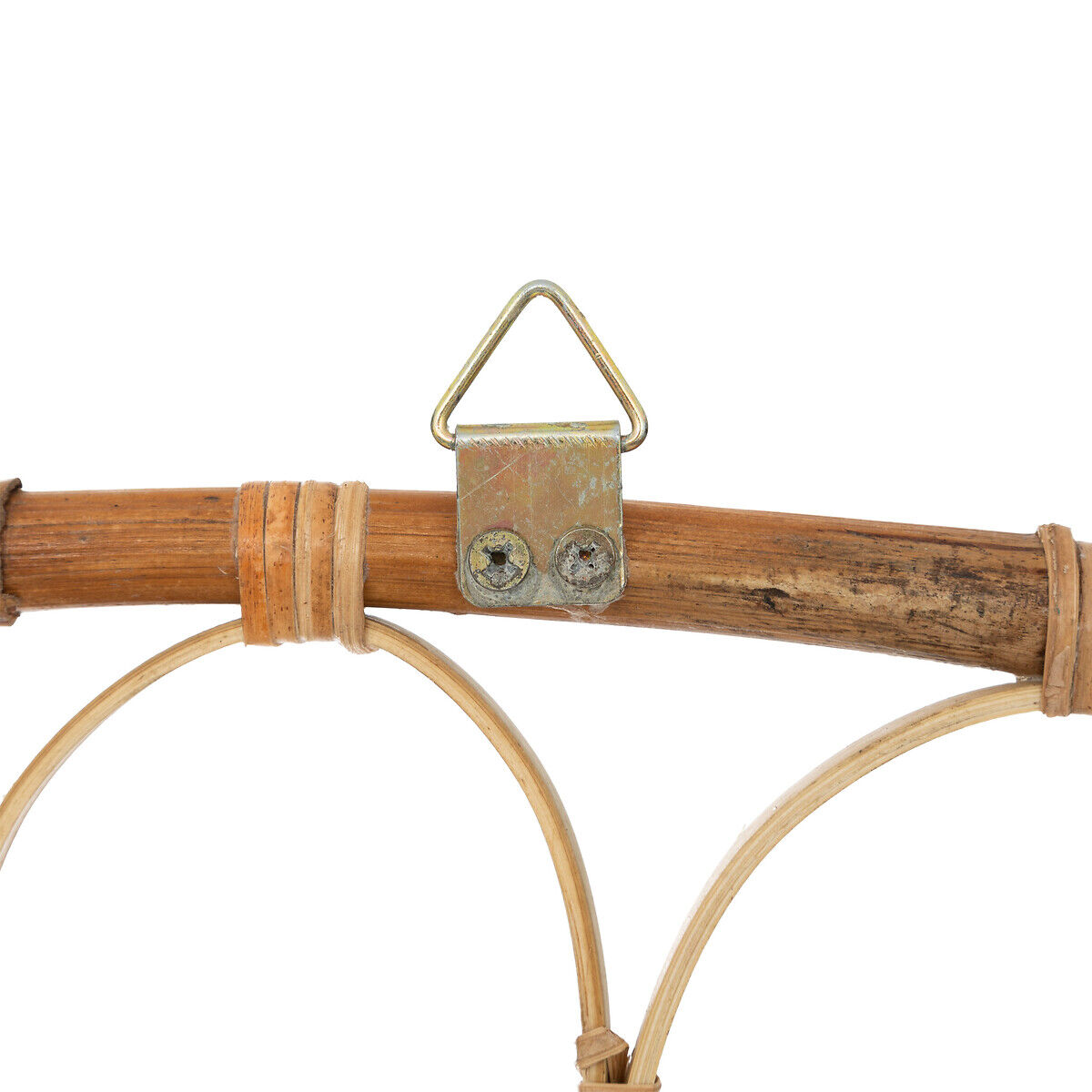 Cabeceira THE FLORAL bege em rattan e bambu, , large
