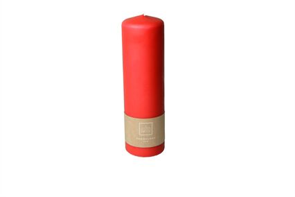Vela PILAR BASIC vermelha 25cm, , large