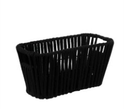 Cesto arrumação wc preto, , large