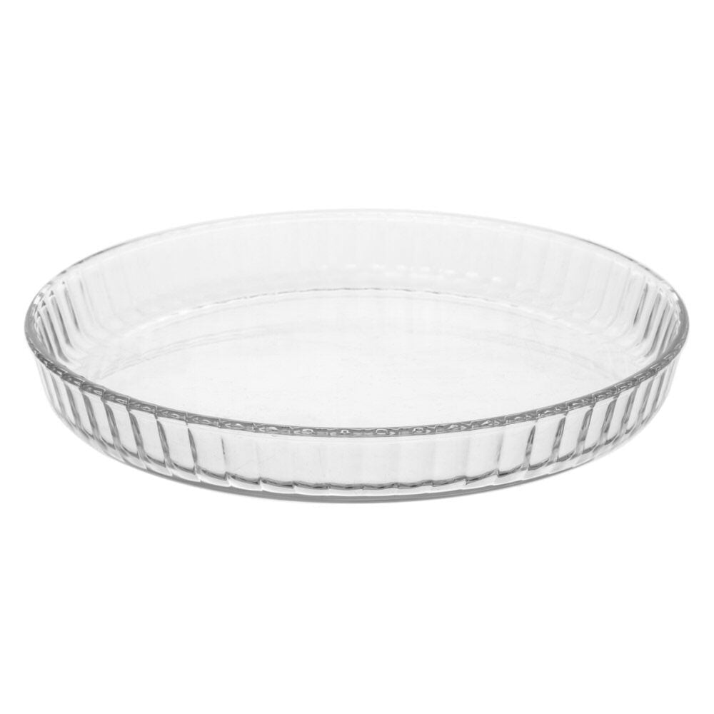 Tarteira em vidro com tampa 27cm, , large