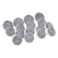 Kit de 16 protectores de suelo gris