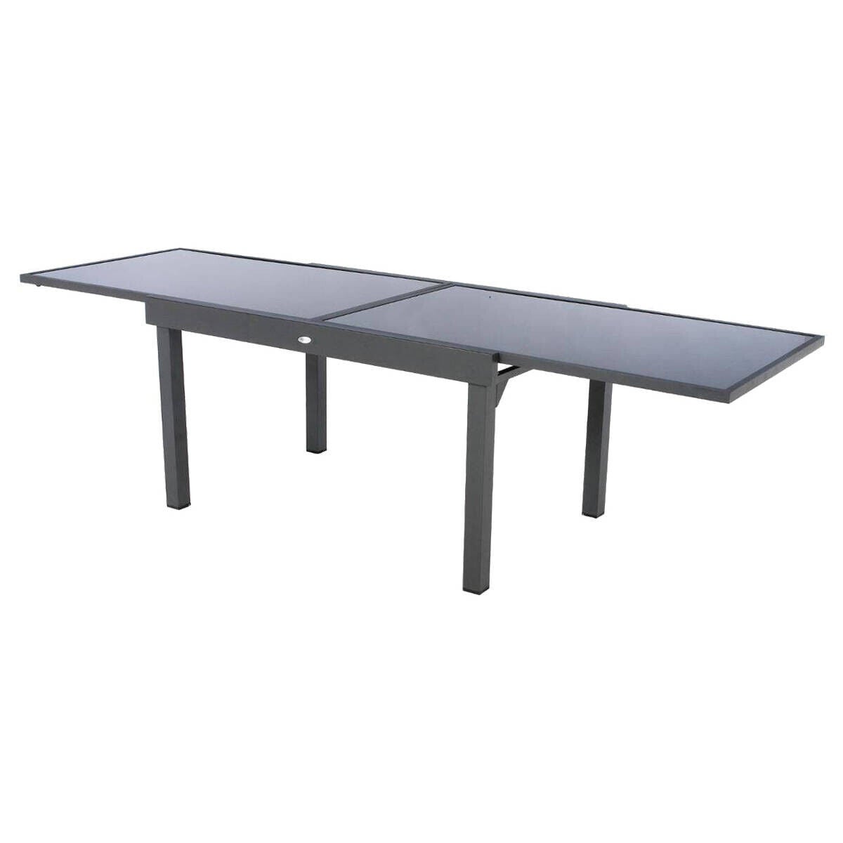 Extendable table PIAZZA graphite grey, , large