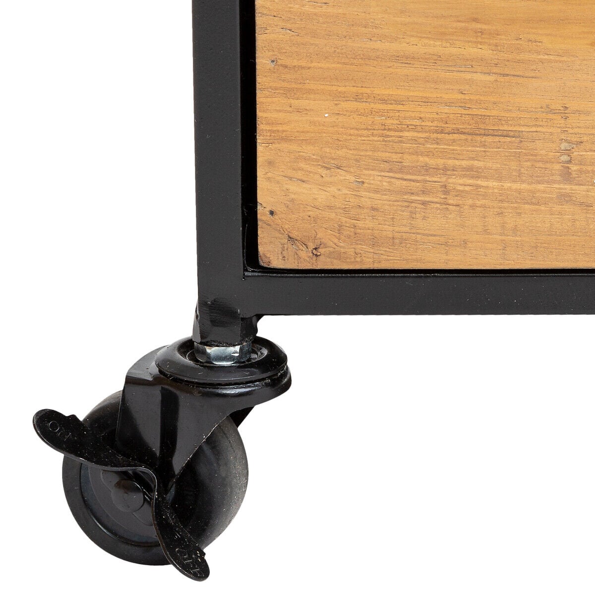 Móvel baris com 5 gavetas em metal e mdf, , large