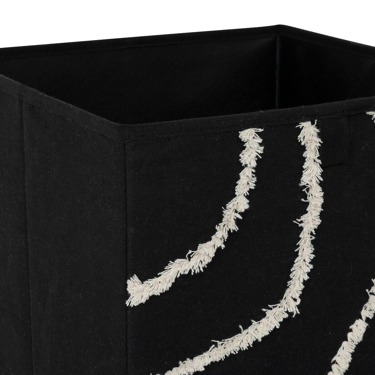 Caixa de arrumação BALI preto 31x31cm, , large