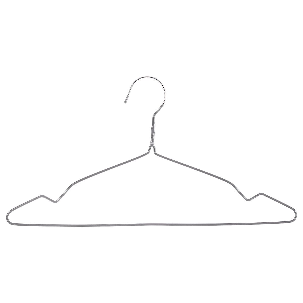 Conjunto de 10 cabides em metal, , large