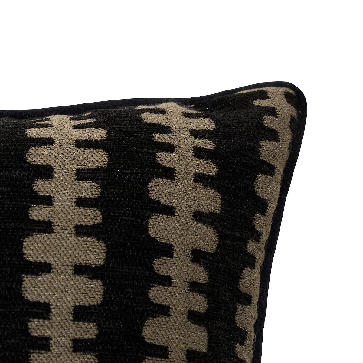 Almofada NYERO preto e dourado 38x58cm, , large