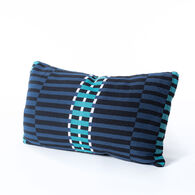 Almohada Joyful Tricot Azul 30x50cm
