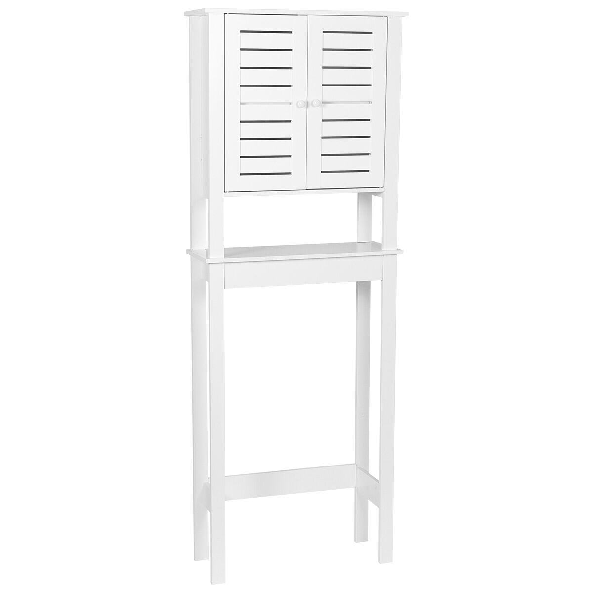 Móvel Para Sanita Santorin Branco Em MDF, , large