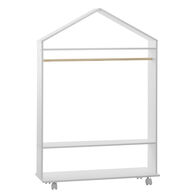 Armario C/Barra Montessori 78x39x126Cm