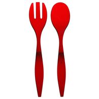 Juego 2 Cubiertos P/Ensalada Rojo