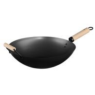 Wok C/Mango De Madera 35Cm