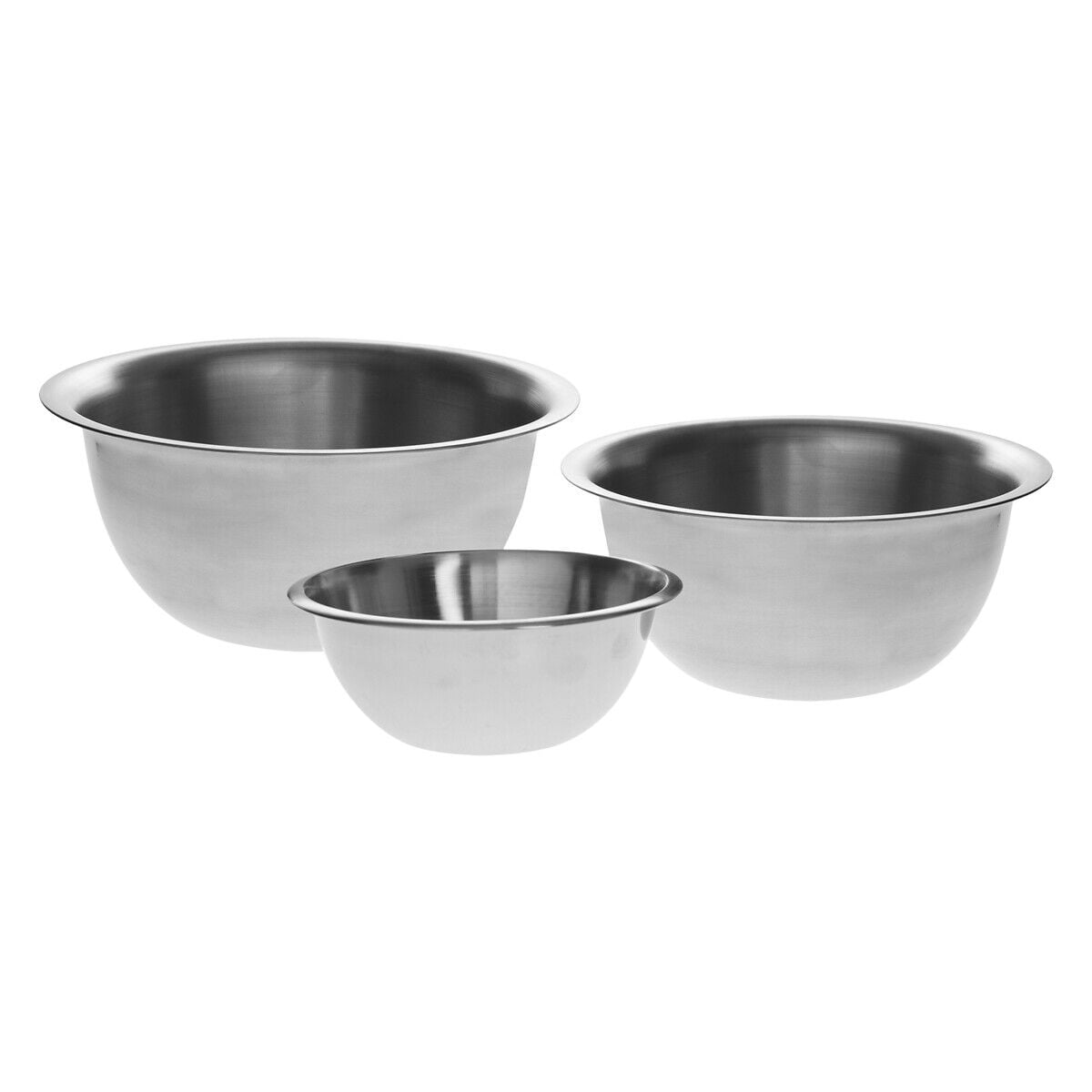 Conjunto de 3 taças para em inox, , large