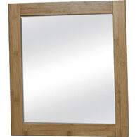 Espejo De Bamb&uacute; 48x1.5x51.8Cm 