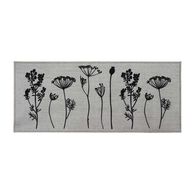 Alfombra Herbier Gris 50x120cm