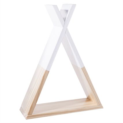 Prateleira TIPI de madeira 39x10x30cm, , large