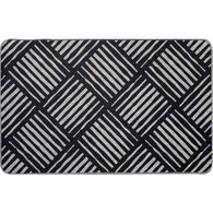 Alfombra De Entrada Gris &Aacute;frica 50x80cm