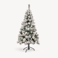 &Aacute;rbol Navide&ntilde;o Wind Peak Nieve 150cm
