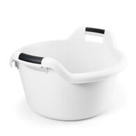 Barreño Redondo Blanco 30L Beclassic