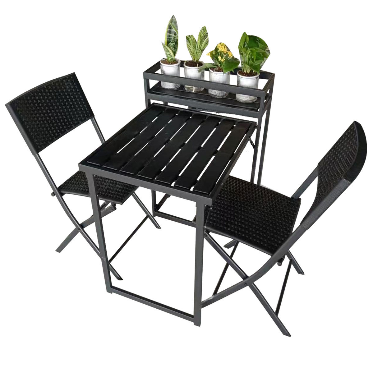 Conjunto de varanda 2 Lugares com Floreira, , large