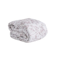 Colcha flores LYRA beige 250x270cm