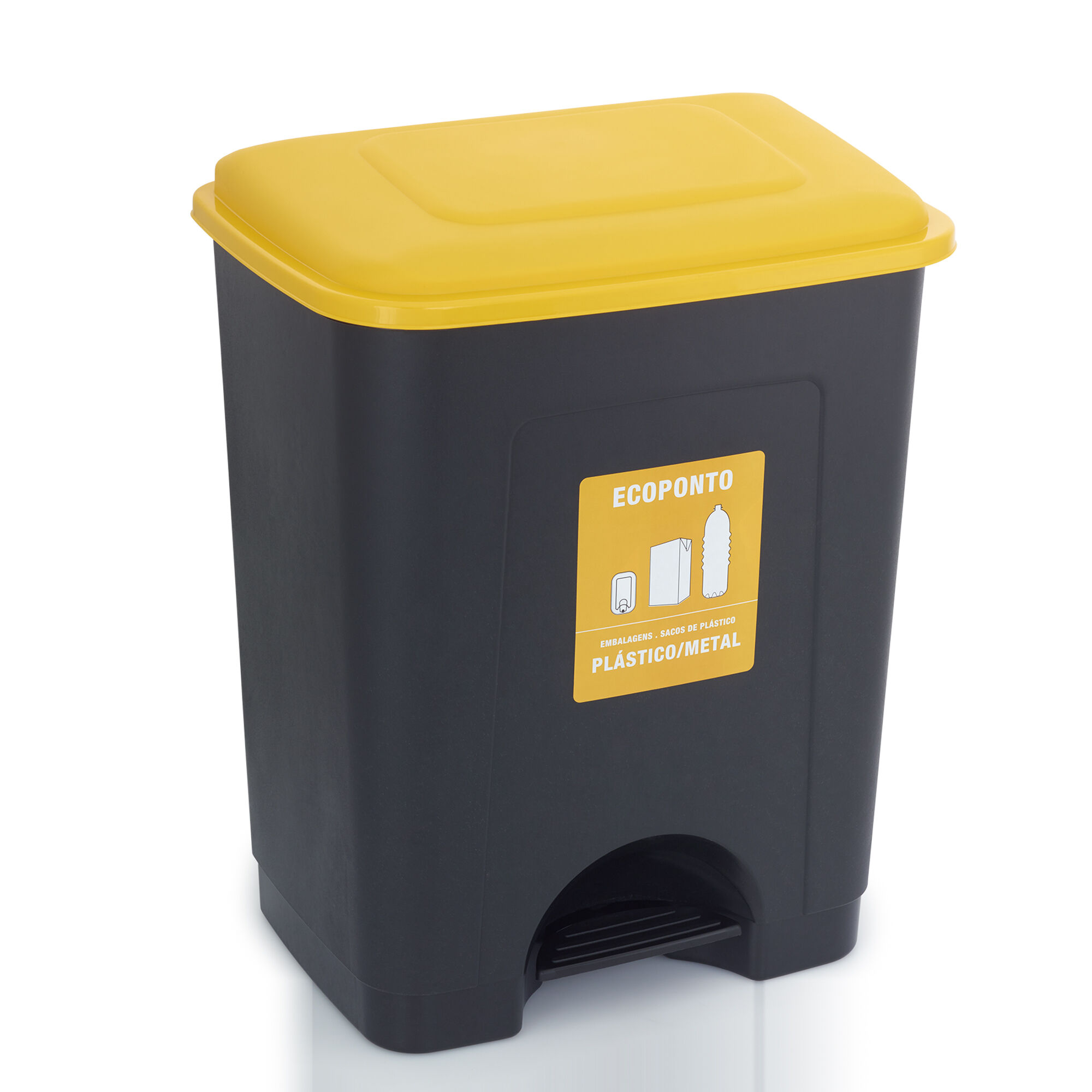 Recycling bin blue, , large