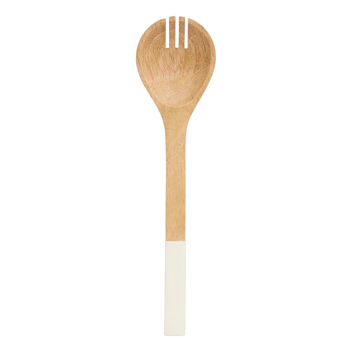 Set de 2 cubiertos para ensalada INAYA blanco, , large