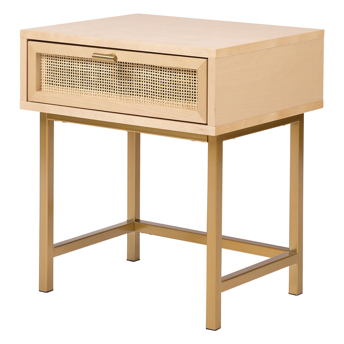 Mesa de cabeceira RAYO bege, , large